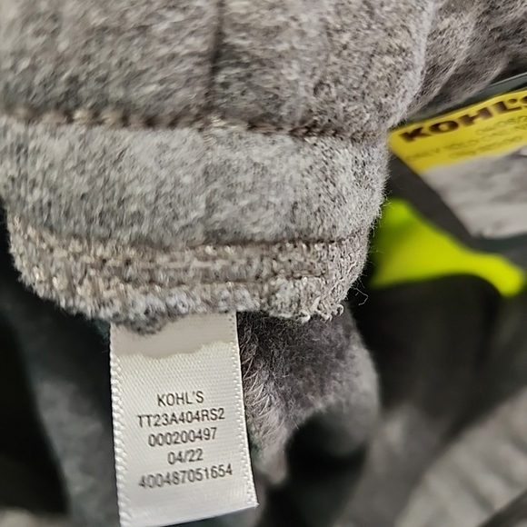 Tek Gear Pants For Boys Size Small Gray Ultrasoft Fleece Warm Comfortable - Picture 8 of 8